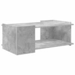 vidaXL Konferenčný stolík Betónovo sivá 90 x 50 x 33 cm – Obrázok 7