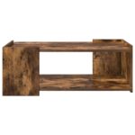 vidaXL Konferenčný stolík Dymový dub 90 x 50 x 33 cm Kompozitné drevo – Obrázok 5