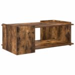 vidaXL Konferenčný stolík Dymový dub 90 x 50 x 33 cm Kompozitné drevo – Obrázok 7