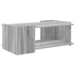 vidaXL Konferenčný stolík Sivá sonoma 90 x 50 x 33 cm Kompozitné drevo – Obrázok 7