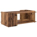 vidaXL Konferenčný stolík Staré drevo 90 x 50 x 33 cm Kompozitné drevo – Obrázok 2