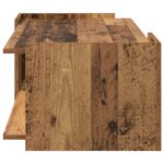vidaXL Konferenčný stolík Staré drevo 90 x 50 x 33 cm Kompozitné drevo – Obrázok 6