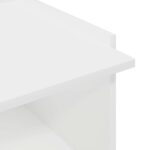 vidaXL Konferenčný stolík Biela 50,5 x 50 x 33 cm Kompozitné drevo – Obrázok 7