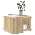vidaXL Konferenčný stolík Dub sonoma 50,5 x 50 x 33 cm – Obrázok 3