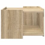 vidaXL Konferenčný stolík Dub sonoma 50,5 x 50 x 33 cm – Obrázok 5