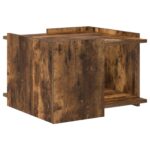 vidaXL Konferenčný stolík Dymový dub 50,5 x 50 x 33 cm – Obrázok 2