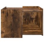 vidaXL Konferenčný stolík Dymový dub 50,5 x 50 x 33 cm – Obrázok 5