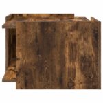 vidaXL Konferenčný stolík Dymový dub 50,5 x 50 x 33 cm – Obrázok 6