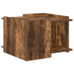 vidaXL Konferenčný stolík Dymový dub 50,5 x 50 x 33 cm – Obrázok 7