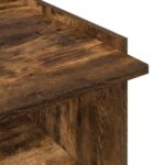 vidaXL Konferenčný stolík Dymový dub 50,5 x 50 x 33 cm – Obrázok 8