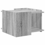 vidaXL Konferenčný stolík Sivá sonoma 50,5 x 50 x 33 cm – Obrázok 7