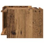 vidaXL Konferenčný stolík Staré drevo 50,5 x 50 x 33 cm – Obrázok 6