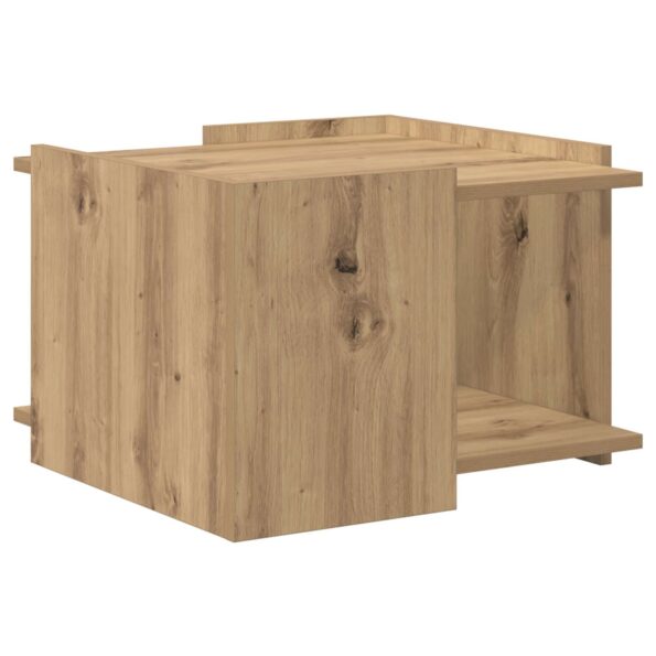 vidaXL Konferenčný stolík Dub artisan 50,5 x 50 x 33 cm – Obrázok 2