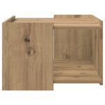 vidaXL Konferenčný stolík Dub artisan 50,5 x 50 x 33 cm – Obrázok 5