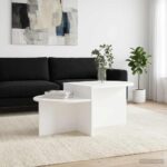 vidaXL Konferenčný stolík Biela 100 x 50 x 40 cm Kompozitné drevo