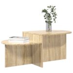 vidaXL Konferenčný stolík Dub sonoma 100 x 50 x 40 cm Kompozitné drevo – Obrázok 3