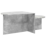 vidaXL Konferenčný stolík Betónovo sivá 100 x 50 x 40 cm – Obrázok 7