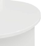 vidaXL Konferenčný stolík Biela s vysokým leskom 100 x 50 x 40 cm – Obrázok 8