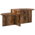 vidaXL Konferenčný stolík Dymový dub 100 x 50 x 40 cm Kompozitné drevo – Obrázok 2