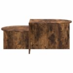 vidaXL Konferenčný stolík Dymový dub 100 x 50 x 40 cm Kompozitné drevo – Obrázok 5