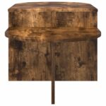 vidaXL Konferenčný stolík Dymový dub 100 x 50 x 40 cm Kompozitné drevo – Obrázok 6