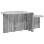 vidaXL Konferenčný stolík Sivá sonoma 100 x 50 x 40 cm – Obrázok 7