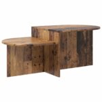 vidaXL Konferenčný stolík Staré drevo 100 x 50 x 40 cm – Obrázok 2