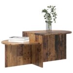 vidaXL Konferenčný stolík Staré drevo 100 x 50 x 40 cm – Obrázok 3
