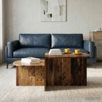 vidaXL Konferenčný stolík Staré drevo 100 x 50 x 40 cm – Obrázok 4