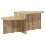 vidaXL Konferenčný stolík Dub artisan 100 x 50 x 40 cm – Obrázok 2