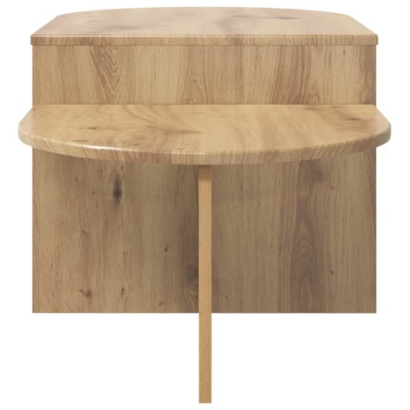 vidaXL Konferenčný stolík Dub artisan 100 x 50 x 40 cm – Obrázok 6