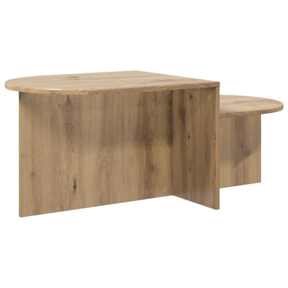 vidaXL Konferenčný stolík Dub artisan 100 x 50 x 40 cm – Obrázok 7