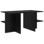 vidaXL Konferenčný stolík Čierny dub 87 x 50 x 45 cm – Obrázok 2