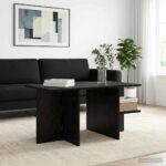 vidaXL Konferenčný stolík Čierny dub 87 x 50 x 45 cm – Obrázok 4