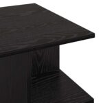 vidaXL Konferenčný stolík Čierny dub 87 x 50 x 45 cm – Obrázok 8