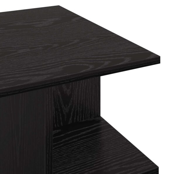 vidaXL Konferenčný stolík Čierny dub 87 x 50 x 45 cm – Obrázok 8