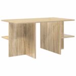 vidaXL Konferenčný stolík Dub sonoma 87 x 50 x 45 cm – Obrázok 2