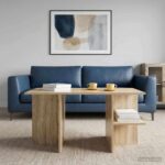 vidaXL Konferenčný stolík Dub sonoma 87 x 50 x 45 cm – Obrázok 4