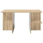 vidaXL Konferenčný stolík Dub sonoma 87 x 50 x 45 cm – Obrázok 5