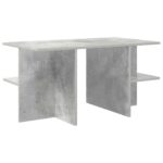 vidaXL Konferenčný stolík Betónovo sivá 87 x 50 x 45 cm – Obrázok 2