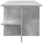 vidaXL Konferenčný stolík Betónovo sivá 87 x 50 x 45 cm – Obrázok 6
