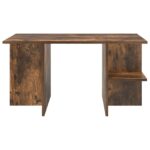 vidaXL Konferenčný stolík Údený Dub 87 x 50 x 45 cm Konštruované drevo – Obrázok 5