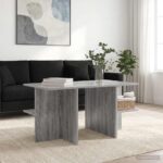 vidaXL Konferenčný stolík Sivá sonoma 87 x 50 x 45 cm