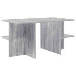 vidaXL Konferenčný stolík Sivá sonoma 87 x 50 x 45 cm – Obrázok 2