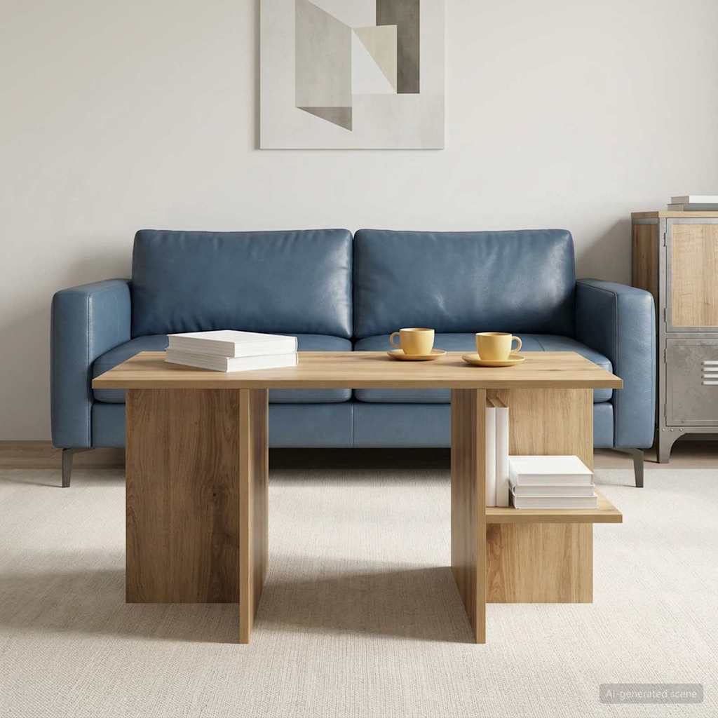 8001062_1.jpg vidaXL Konferenčný stolík Dub artisan 87 x 50 x 45 cm – Obrázok 1