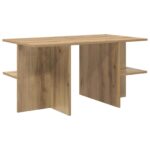 vidaXL Konferenčný stolík Dub artisan 87 x 50 x 45 cm – Obrázok 2