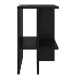 vidaXL Konferenčný stolík Čierny dub 40 x 30 x 49 cm Kompozitné drevo – Obrázok 5