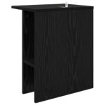 vidaXL Konferenčný stolík 2 pcs Čierny dub 40 x 30 x 49 cm – Obrázok 8