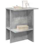 vidaXL Konferenčný stolík Betónovo sivá 40 x 30 x 49 cm – Obrázok 3