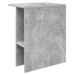 vidaXL Konferenčný stolík Betónovo sivá 40 x 30 x 49 cm – Obrázok 6